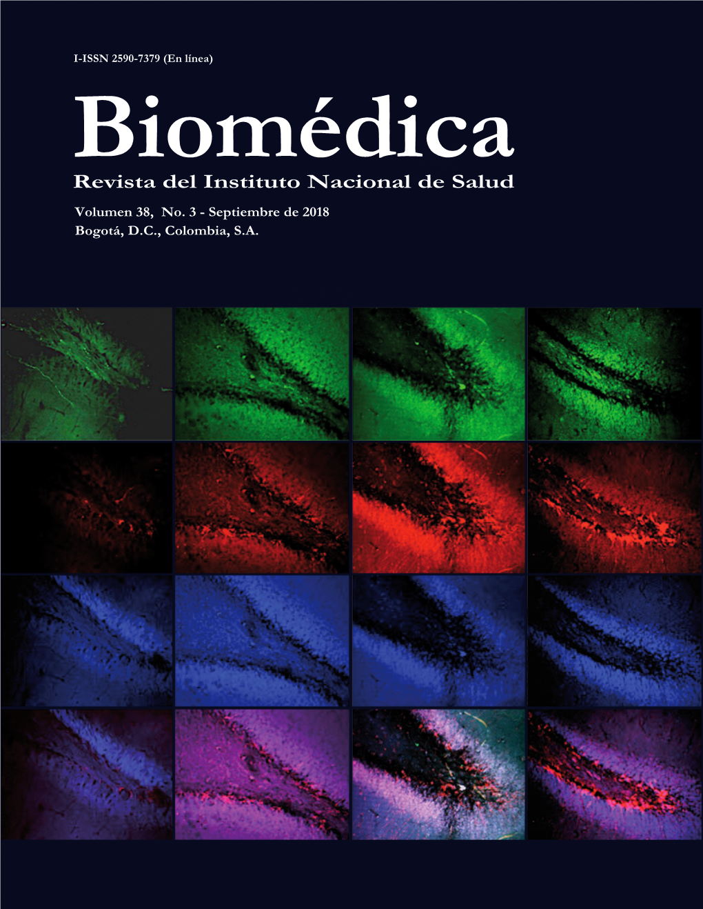 Biomédica 2018;38:451-2 Biomédica Revista Del Instituto Nacional De Salud Volumen 38, No