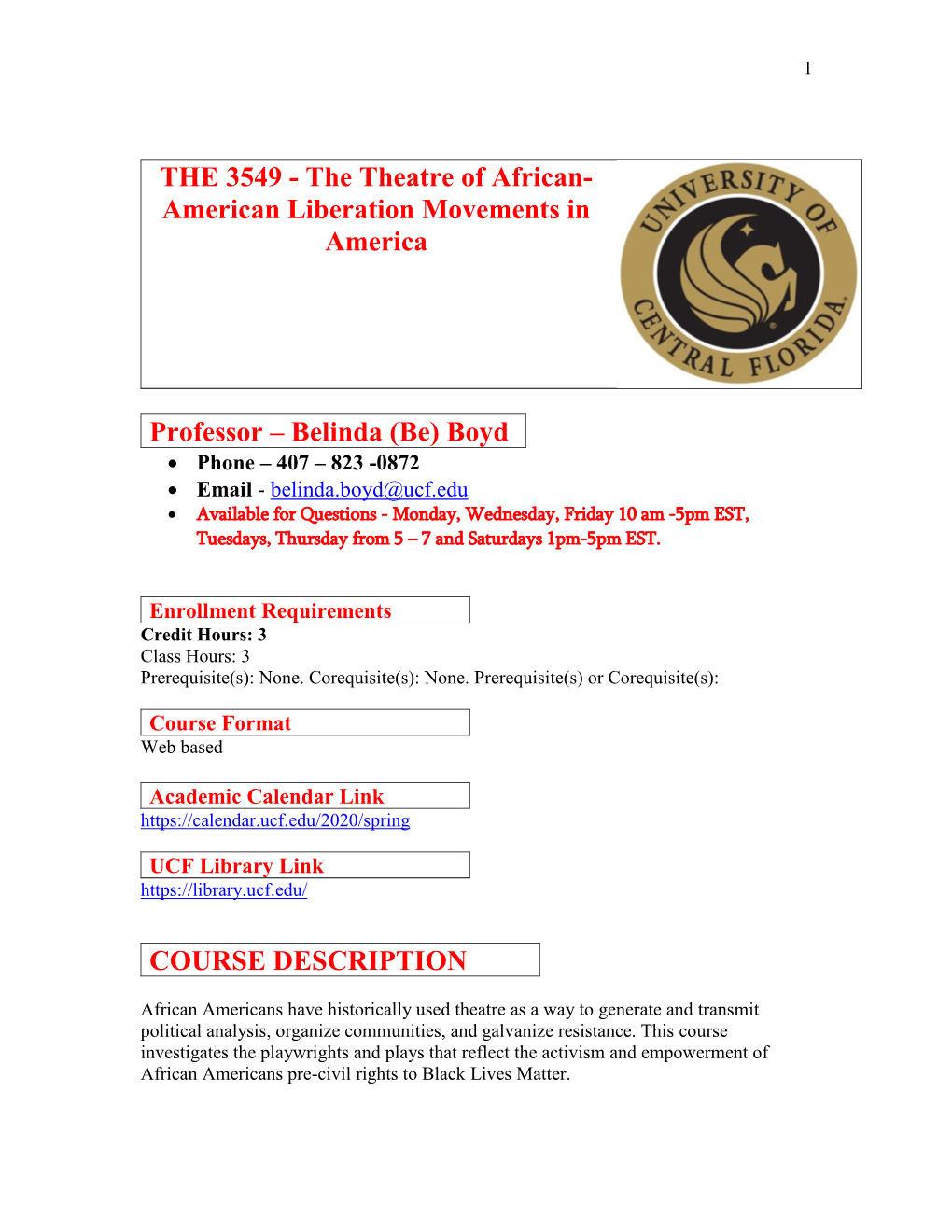 THE 3549 - the Theatre of African- American Liberation Movements in America