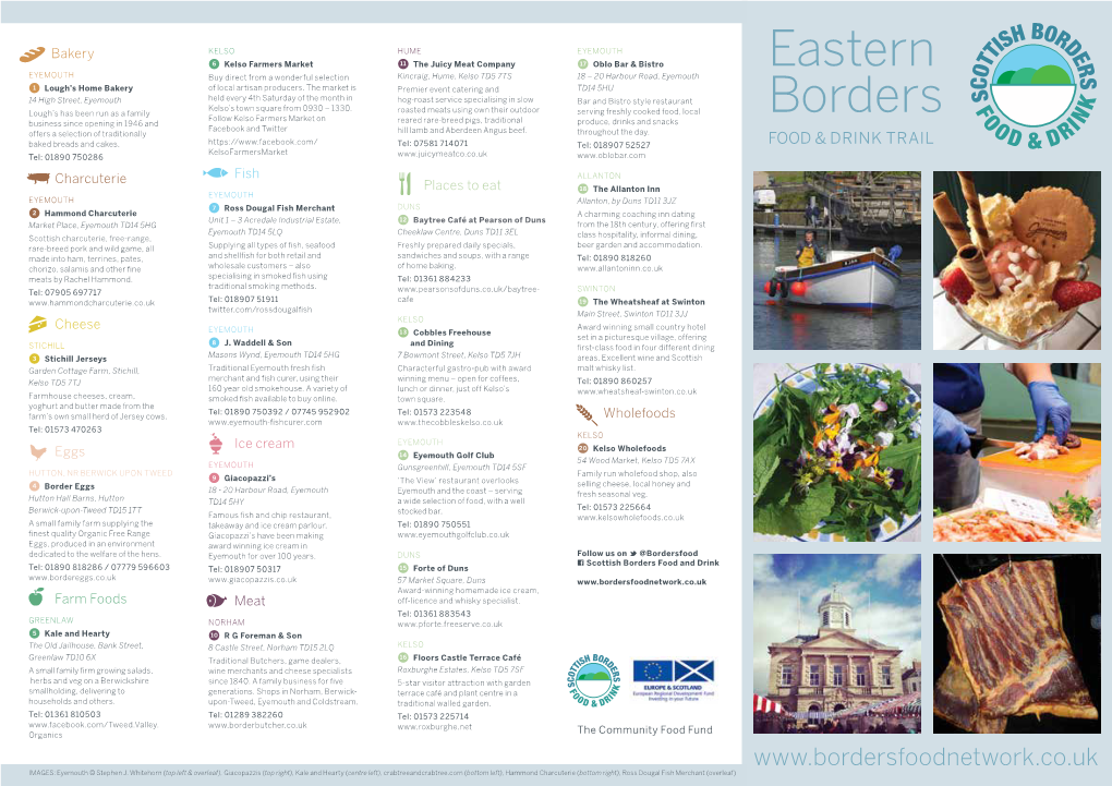 Eastern Borders Food and Drink Trail