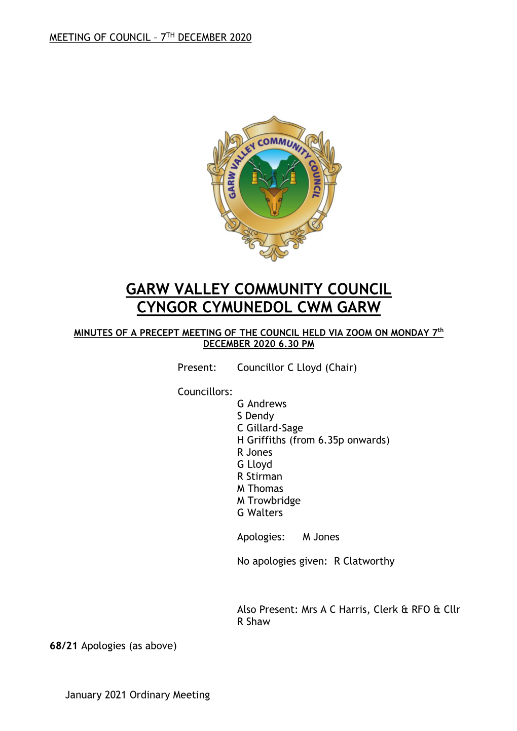 Coity Higher Community Council