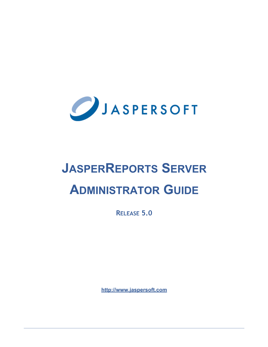 Jasperreports Server Administrator Guide