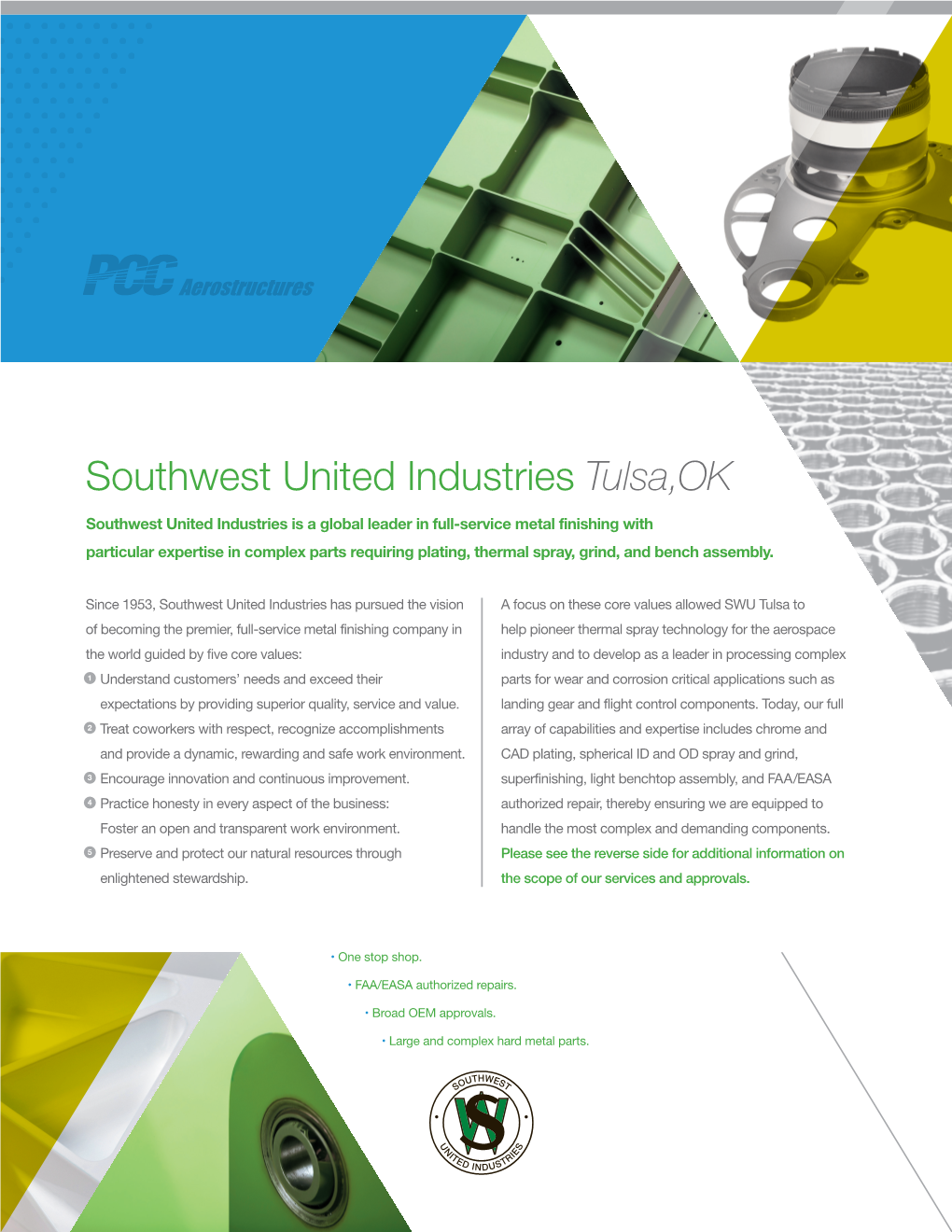 Southwest United Industries Tulsa, OK