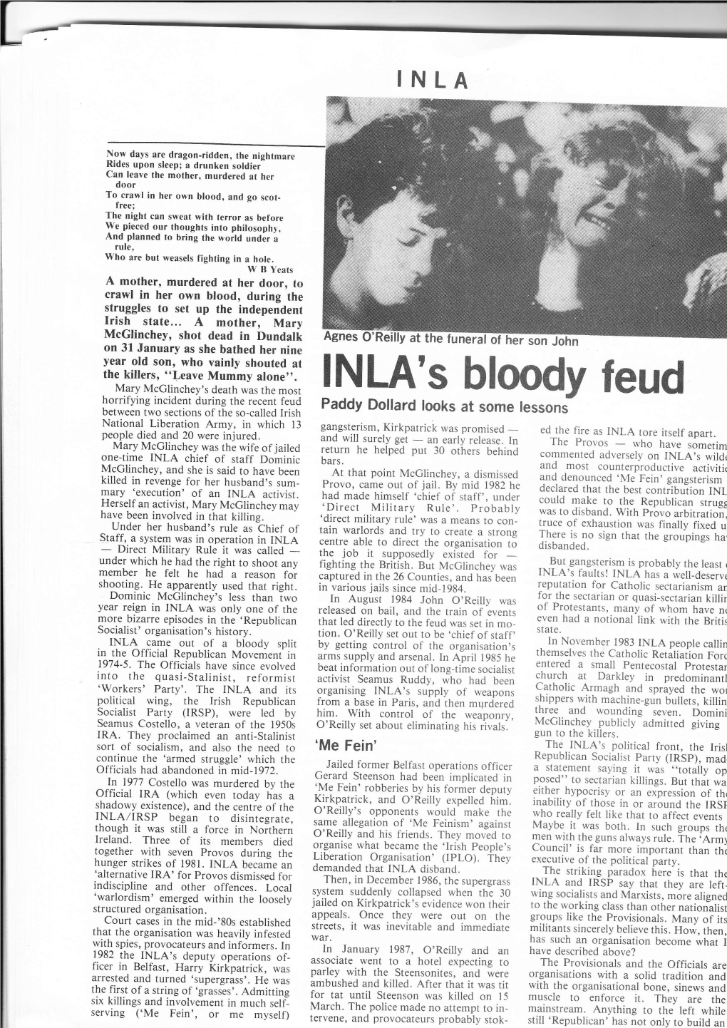 INLA's Bloody Feud