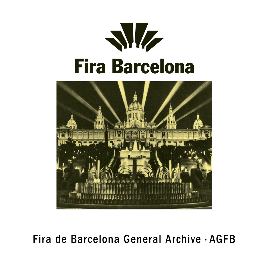 Fira De Barcelona General Archive ·AGFB