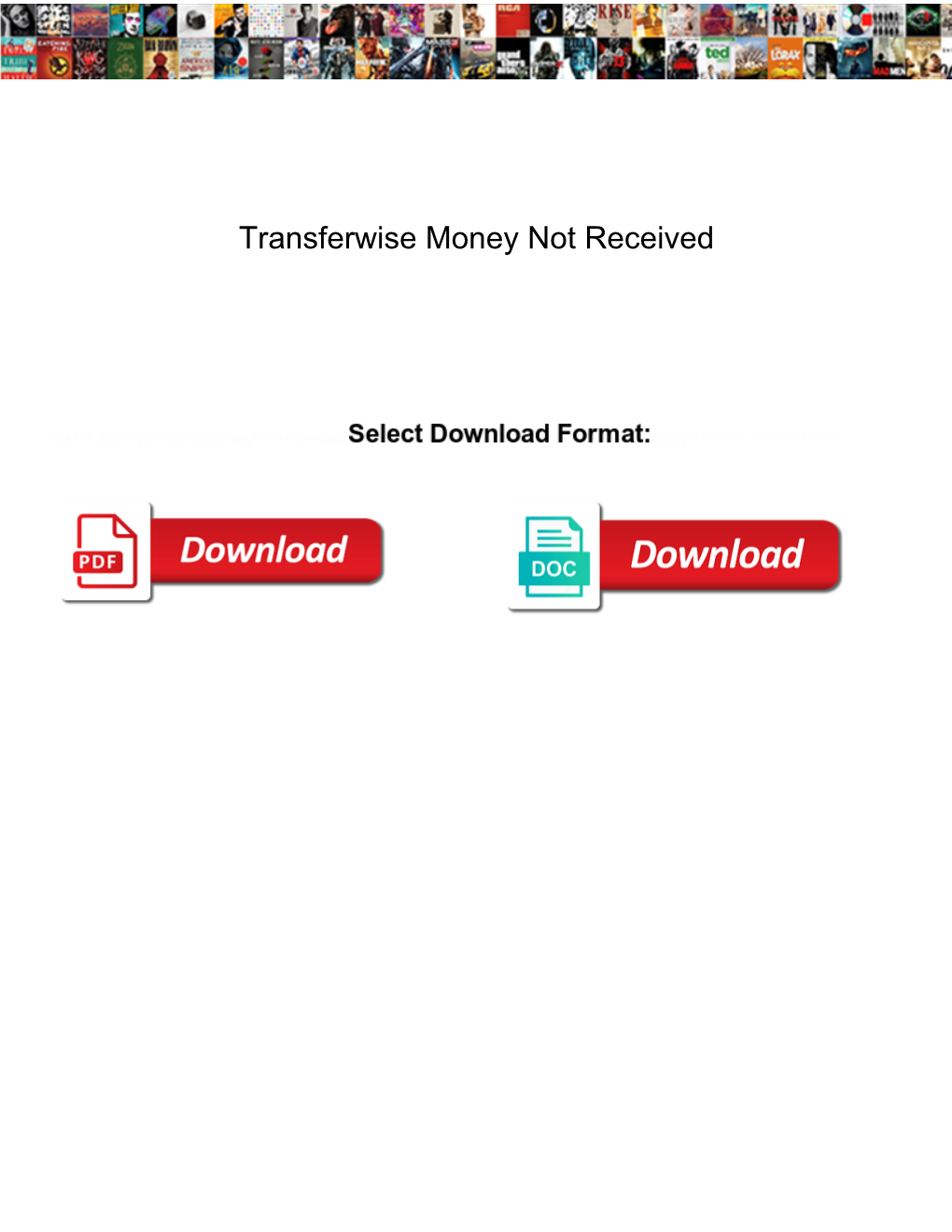 Transferwise Money Not Received