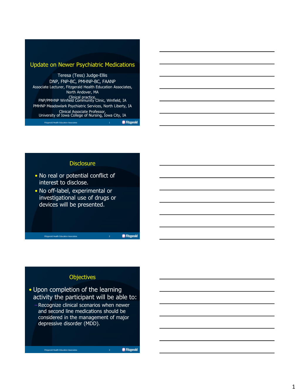 Update on New Psychiatric Medications