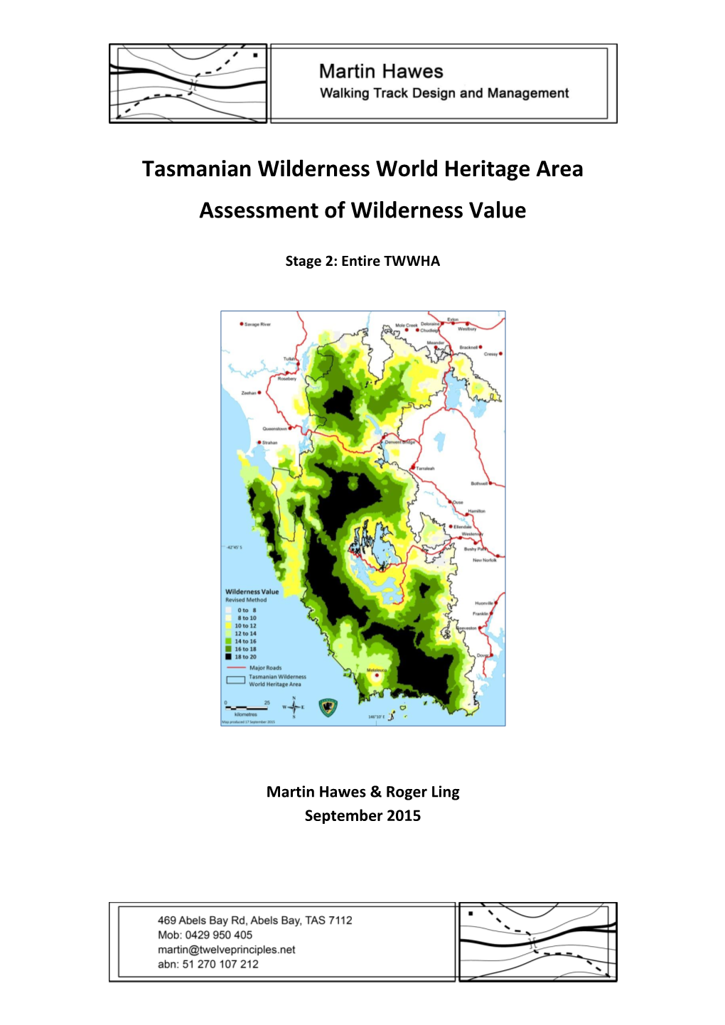 TWWHA Wilderness Value Assessment 2015.Pdf