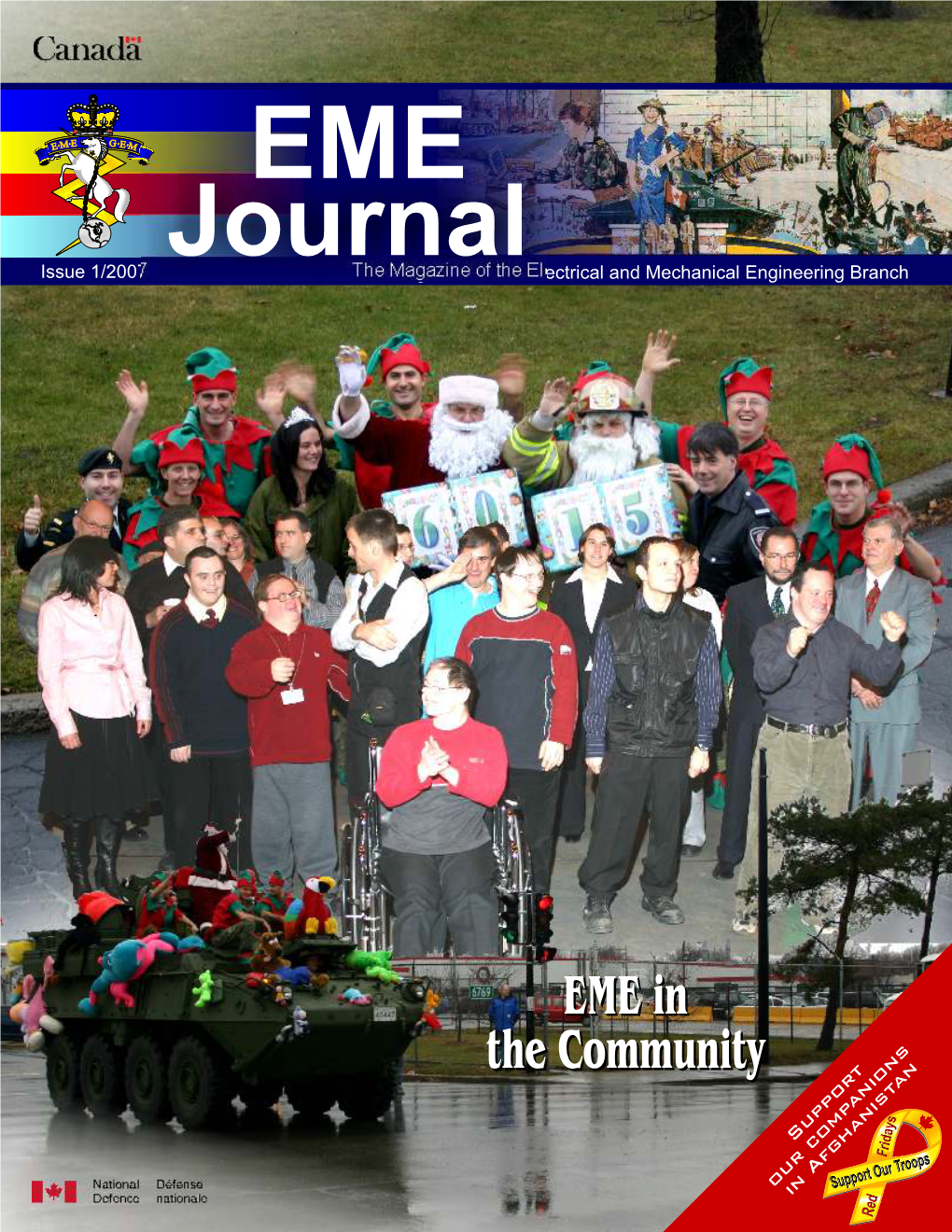 EME Journal Issue 1/2007 the Magazine of the Electrical and Mechanical Engineering Branch