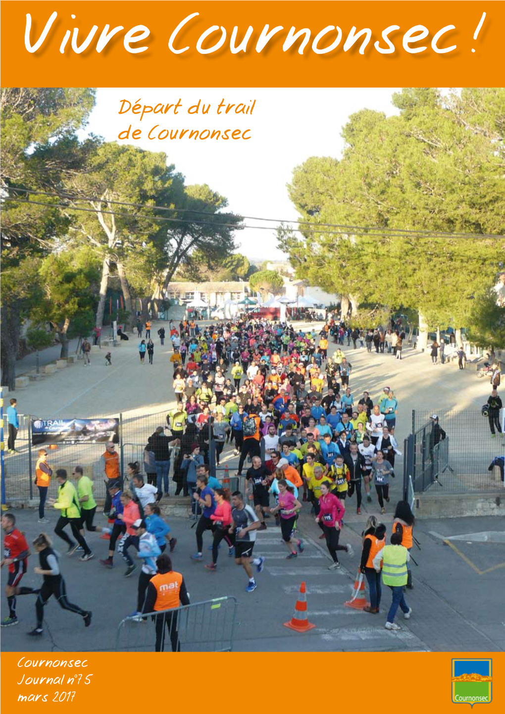 Départ Du Trail De Cournonsec