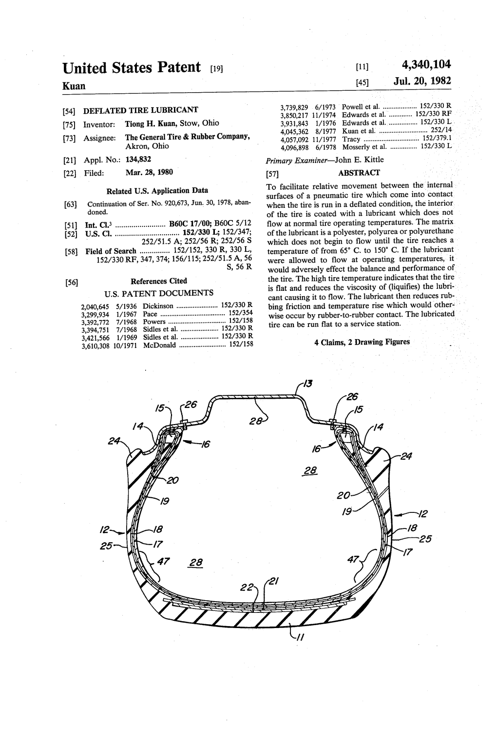 United States Patent [191 [11] 4,340,104 Kuan [45] Jul