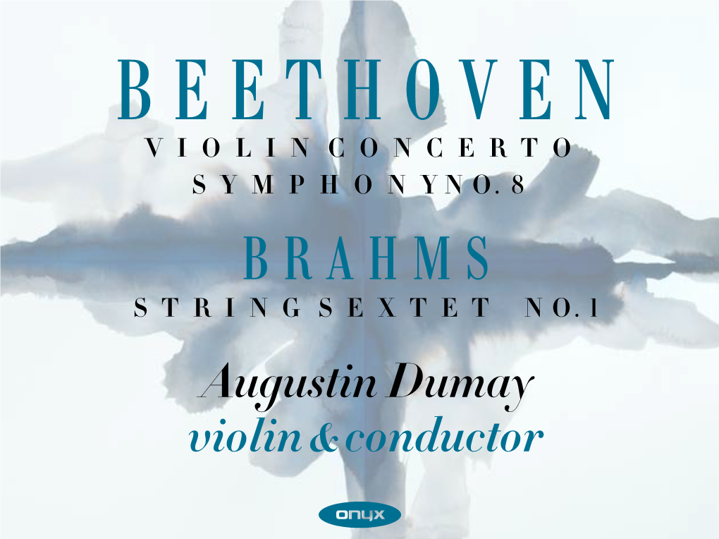 Beethoven 1 Violin Concerto Symphonyno.8 Brahms String Sextet N O