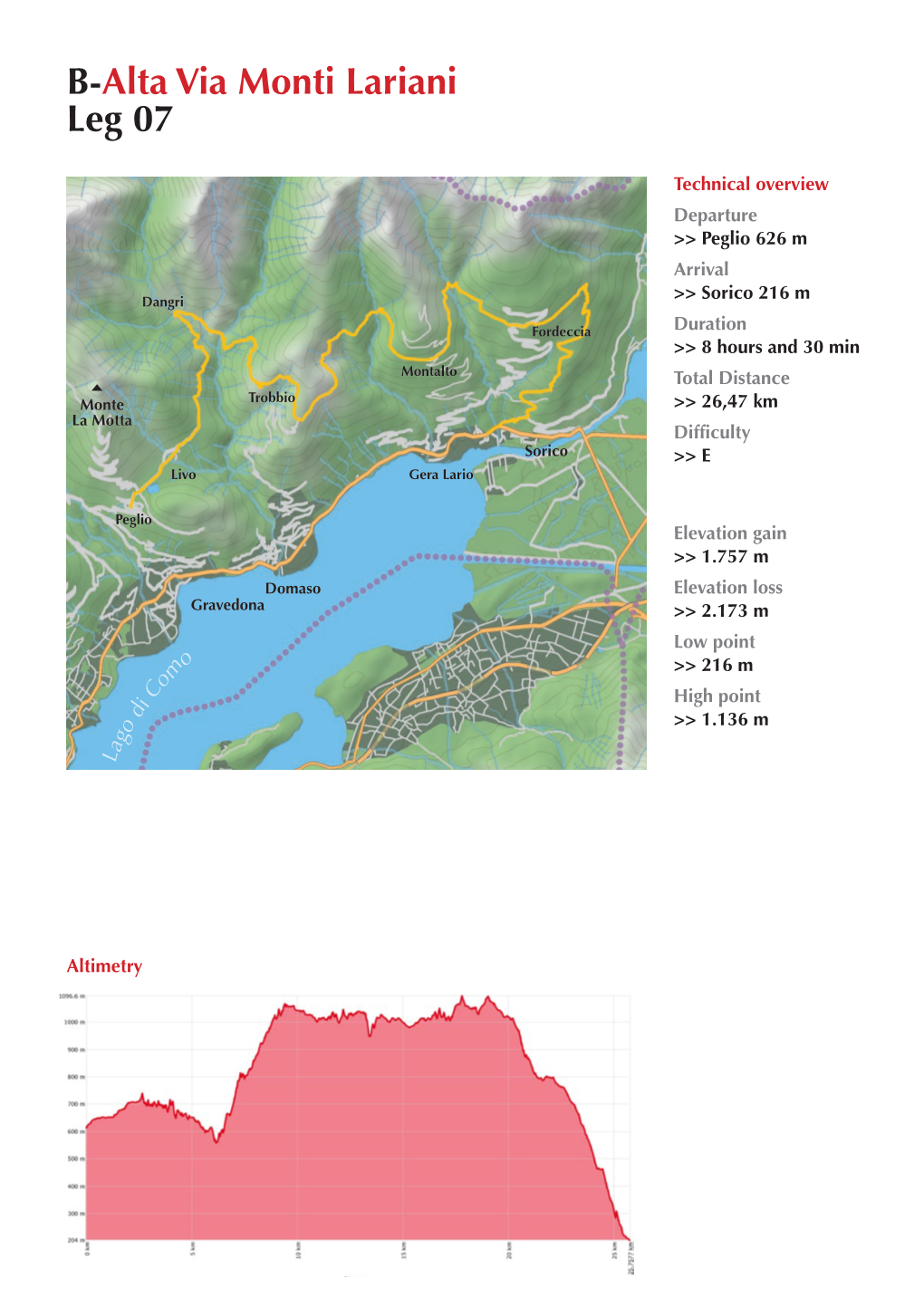 B-Alta Via Monti Lariani Leg 07