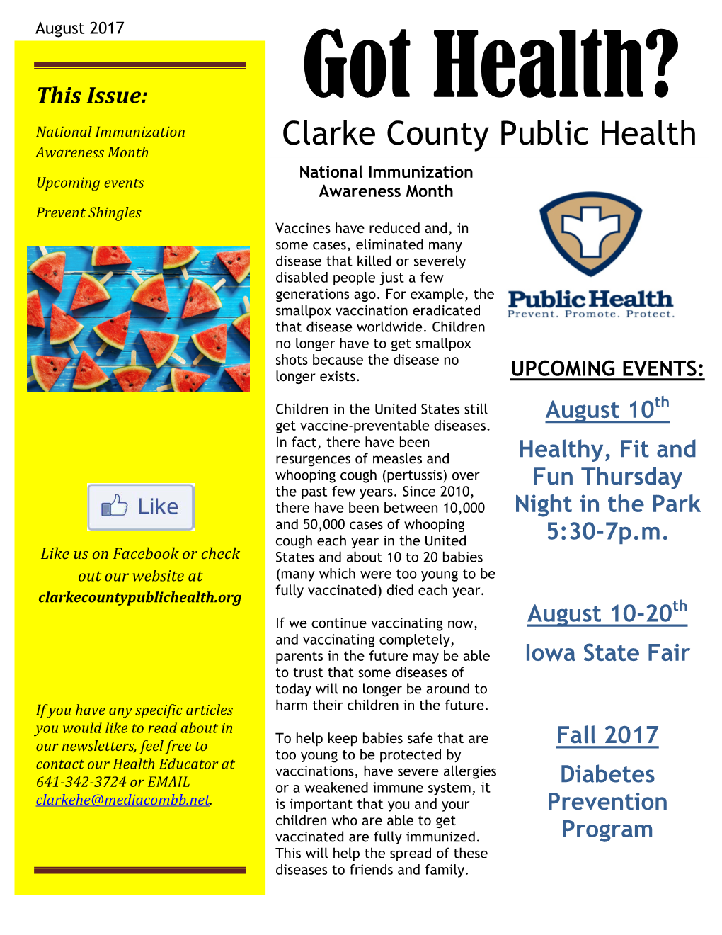 Clarke County Public Health