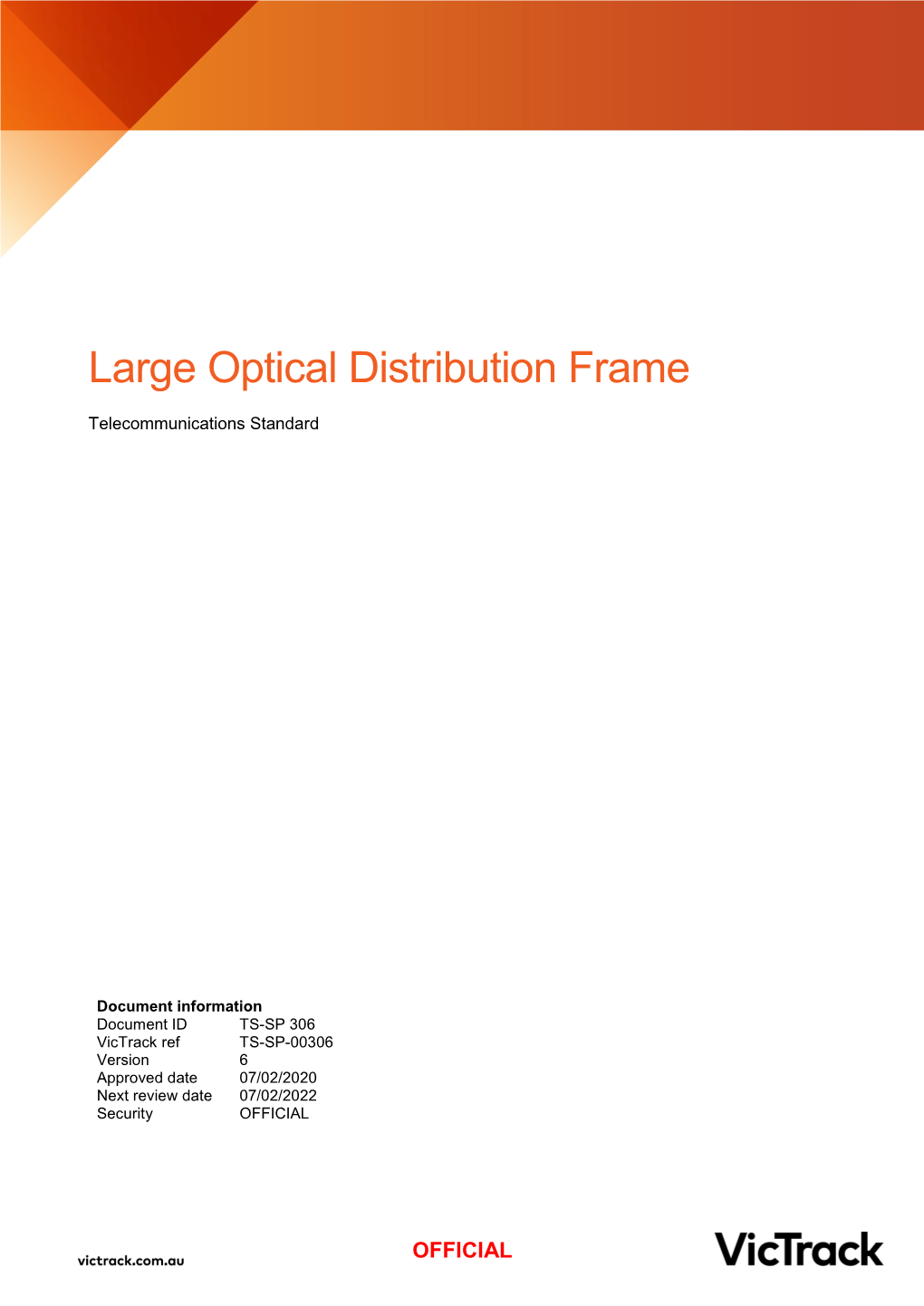 Large Optical Distribution Frame