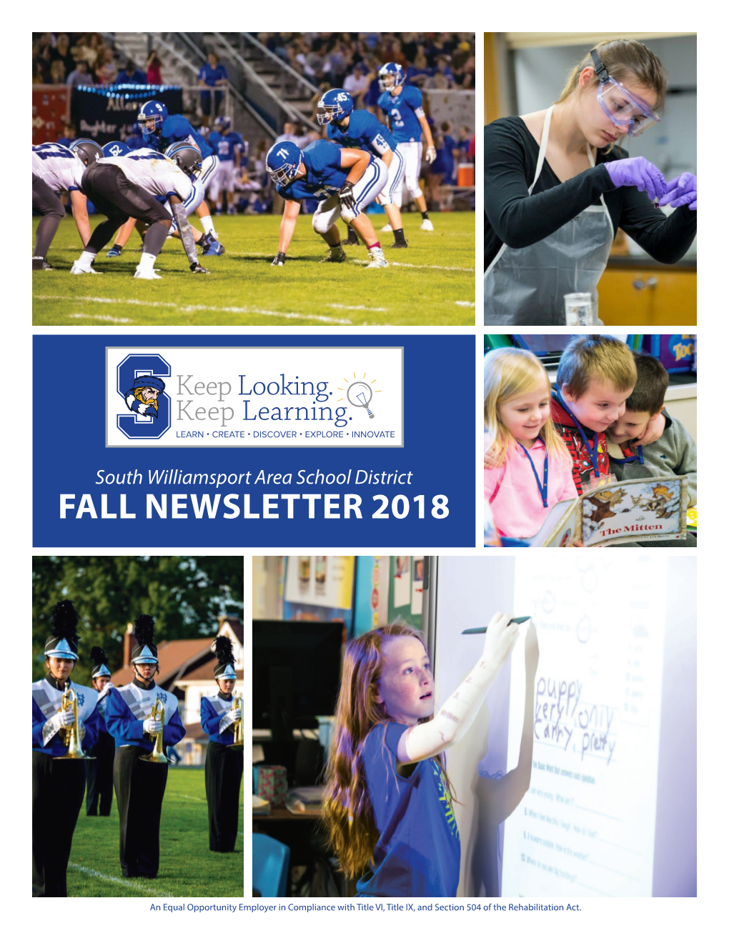 Fall Newsletter 2018