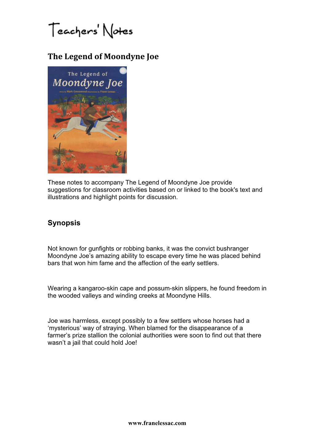 The Legend of Moondyne Joe