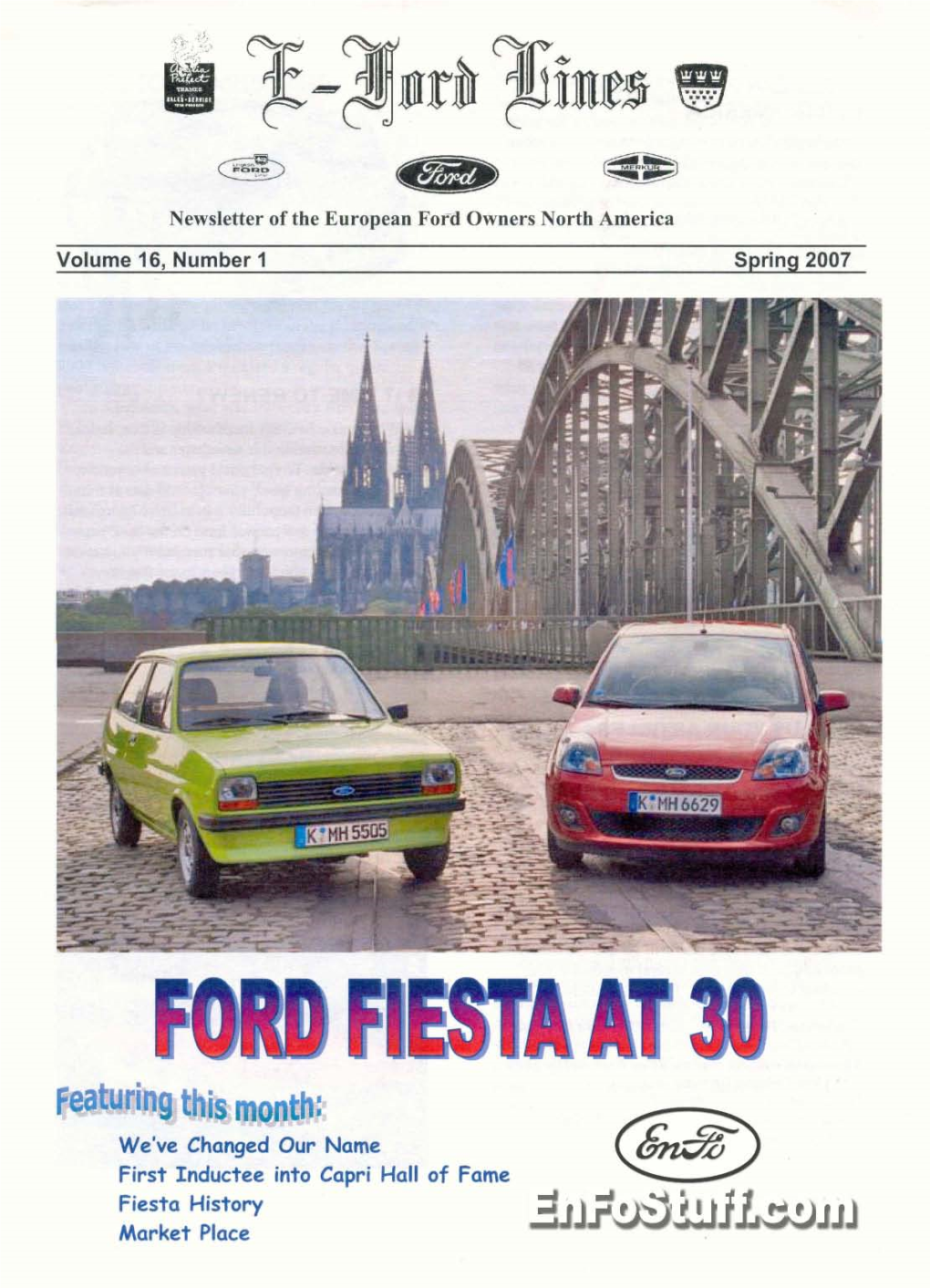 E-Ford Lines Volume 16 Number 1
