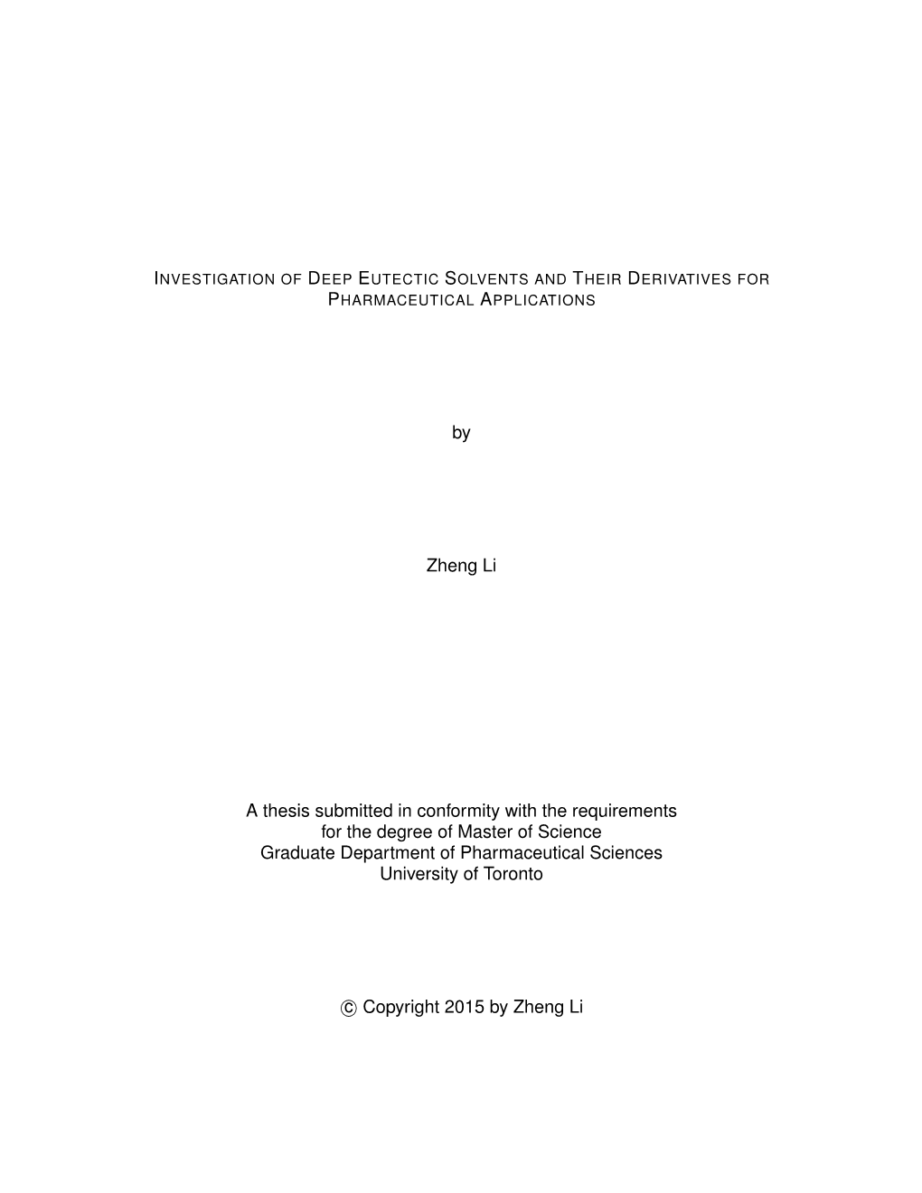 Li Zheng 201511 Msc Thesis.Pdf