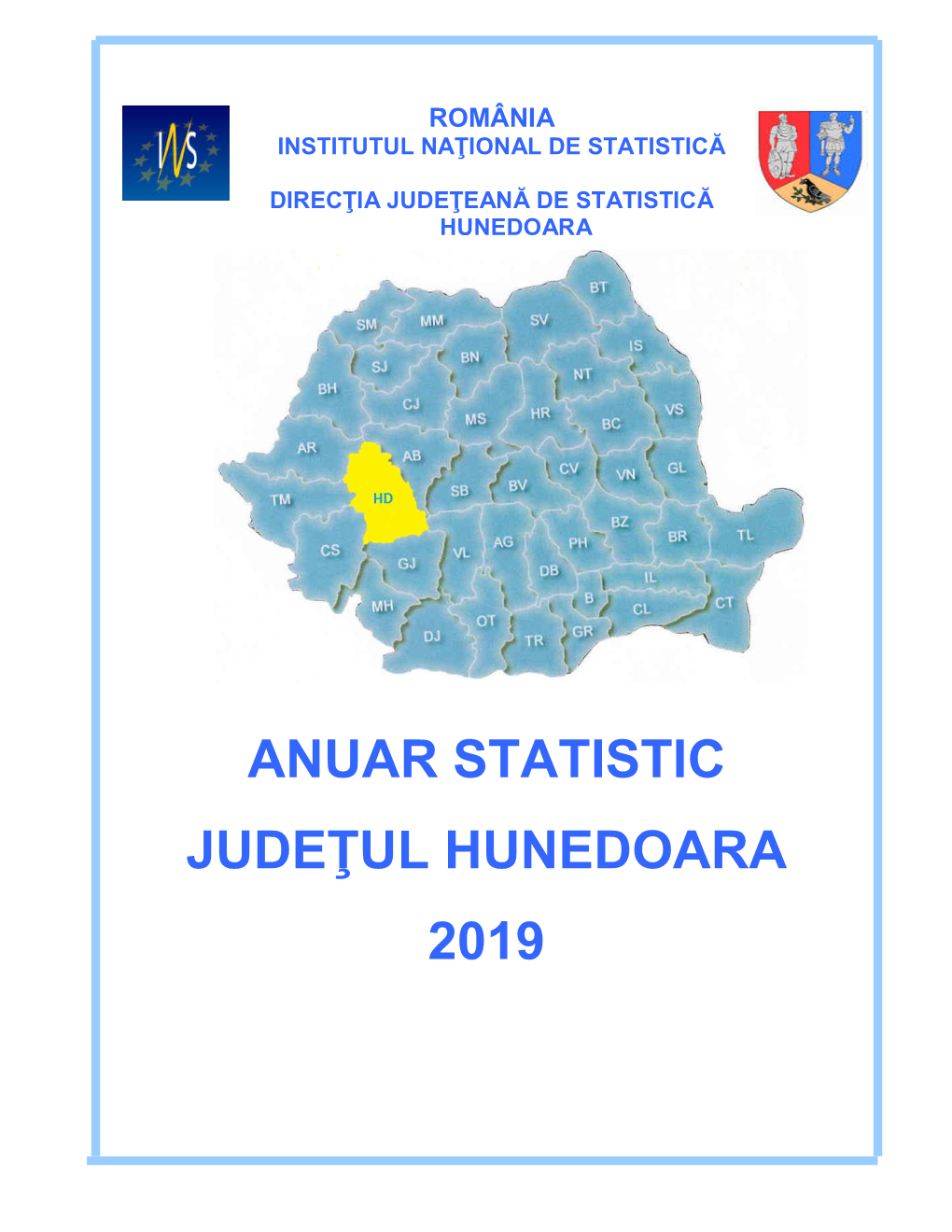Anuar Statistic Judeţul Hunedoara 2019