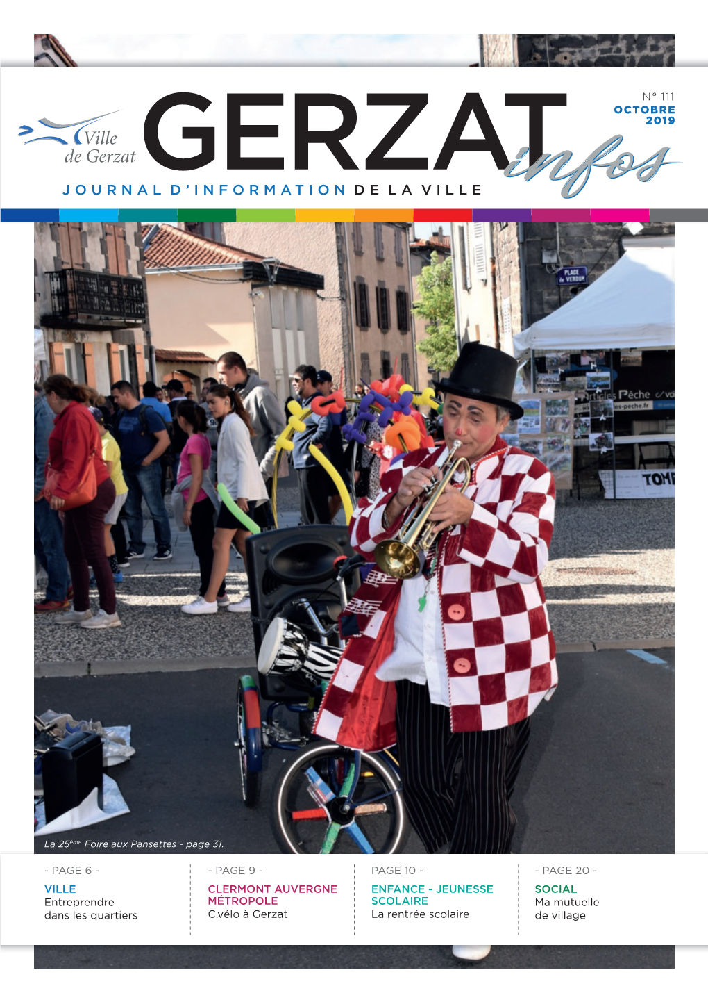 Gerzat Infos N° 111 Octobre 2019