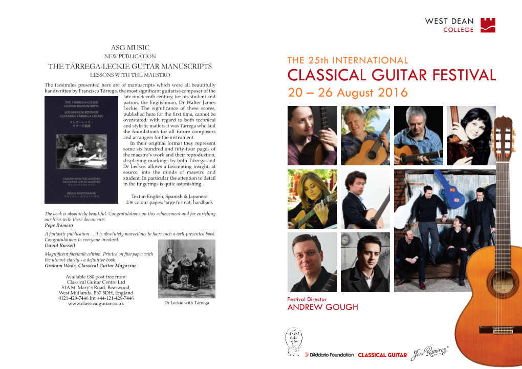 Classical Guitar Festival