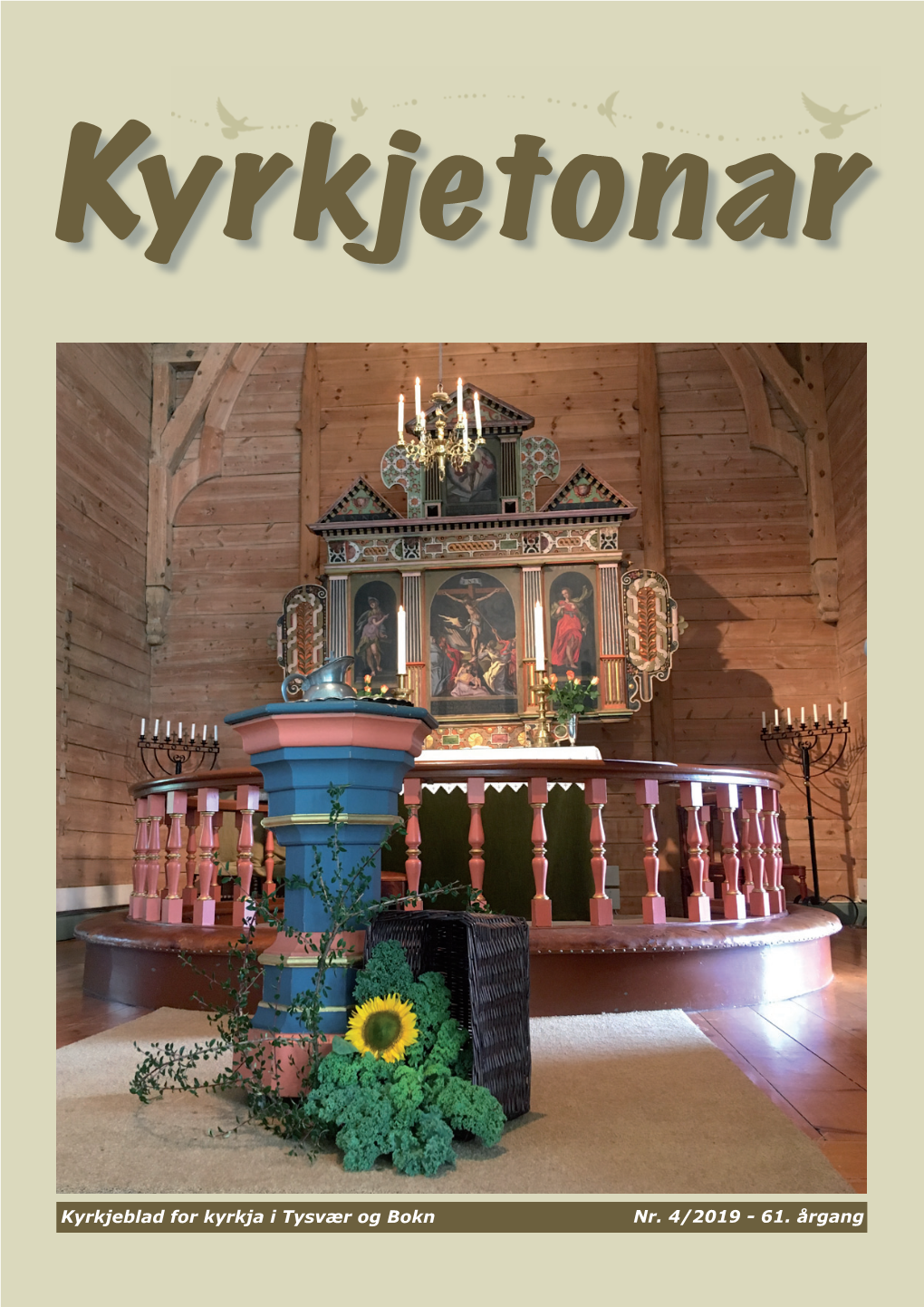 Kyrkjeblad for Kyrkja I Tysvær Og Bokn Nr. 4/2019 - 61