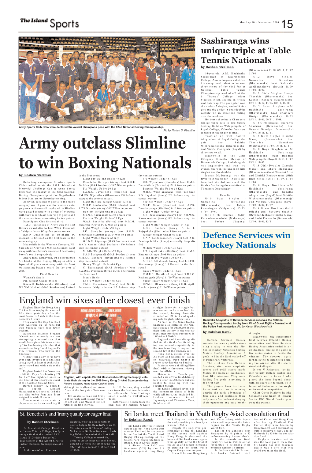 Army Outclass Slimline to Win Boxing Nationals