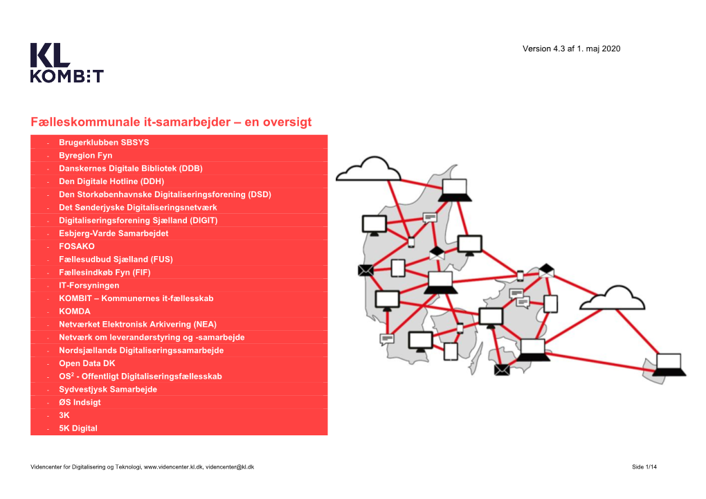 Fælleskommunale It-Samarbejder – En Oversigt