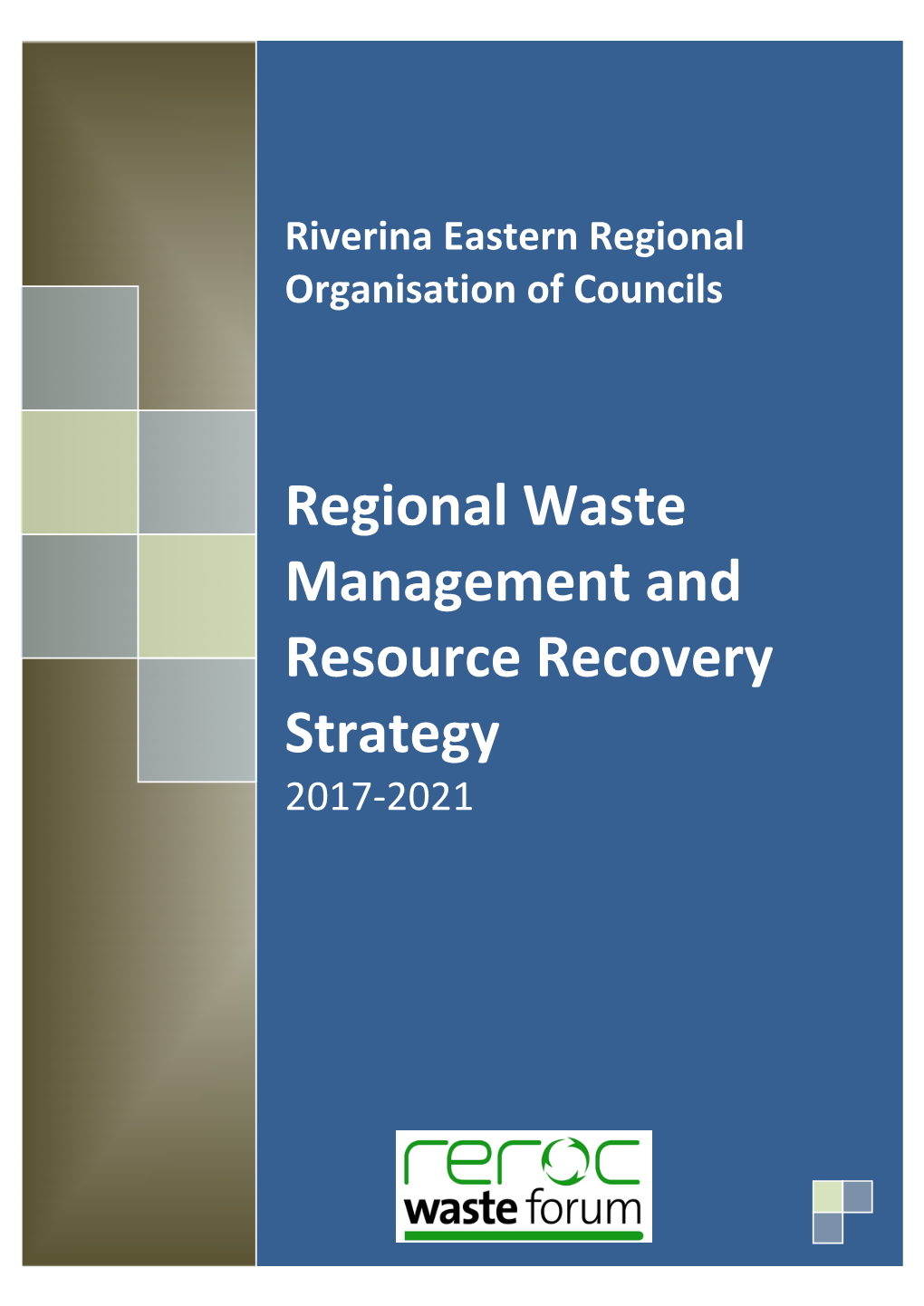 REROC Regional Waste Management and Resource Recovery Strategy
