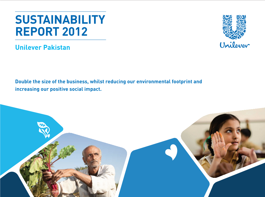 Unilever Pakistan Sustainability Report 2012