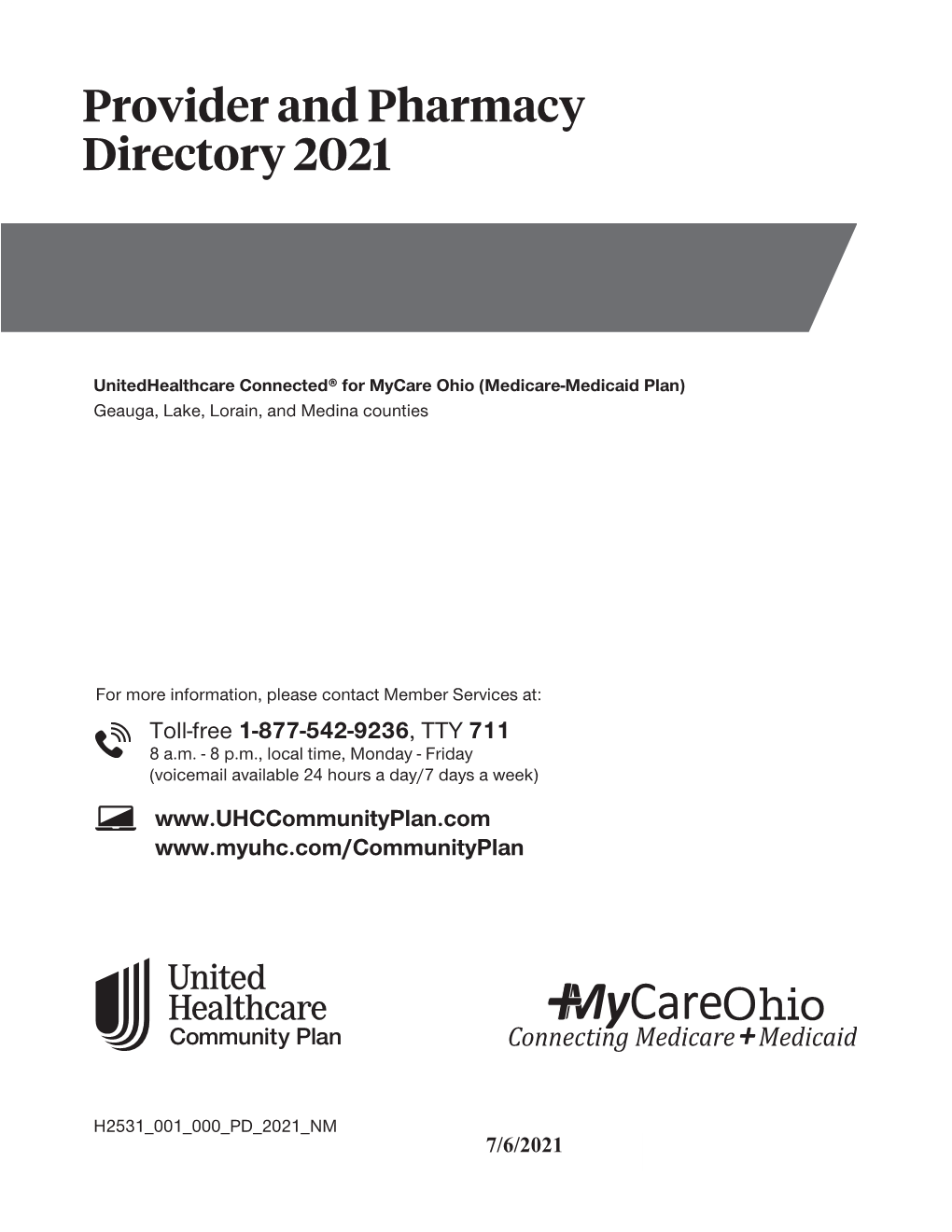 Provider and Pharmacy Directory 2021