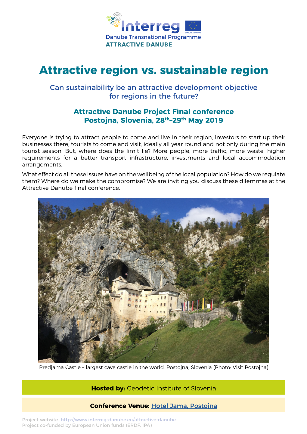 Attractive Region Vs. Sustainable Region