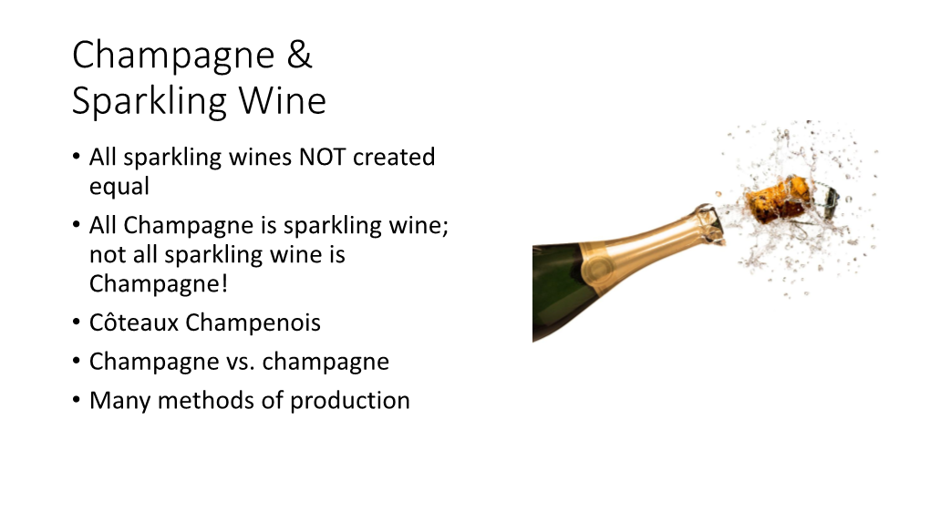 Champagne & Sparkling Wine