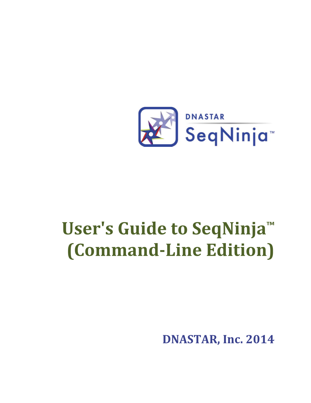 User's Guide to Seqninja™ (Command-Line Edition)