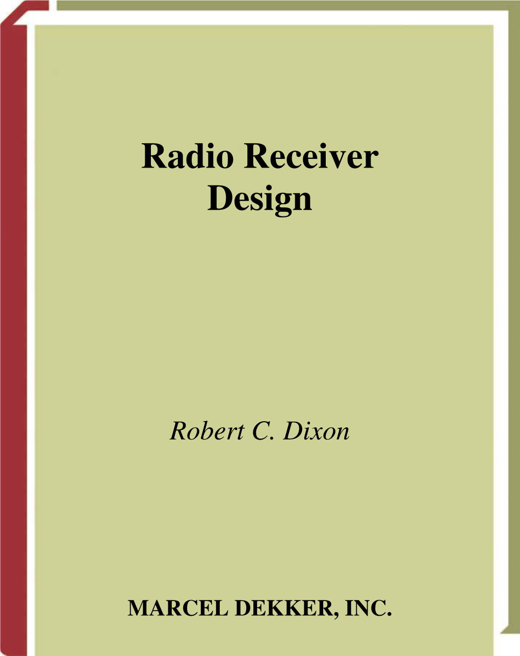 Radio Receiver Design