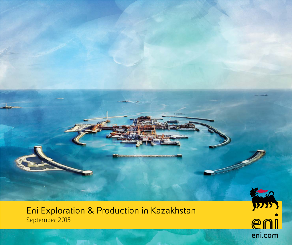 Eni Exploration & Production in Kazakhstan