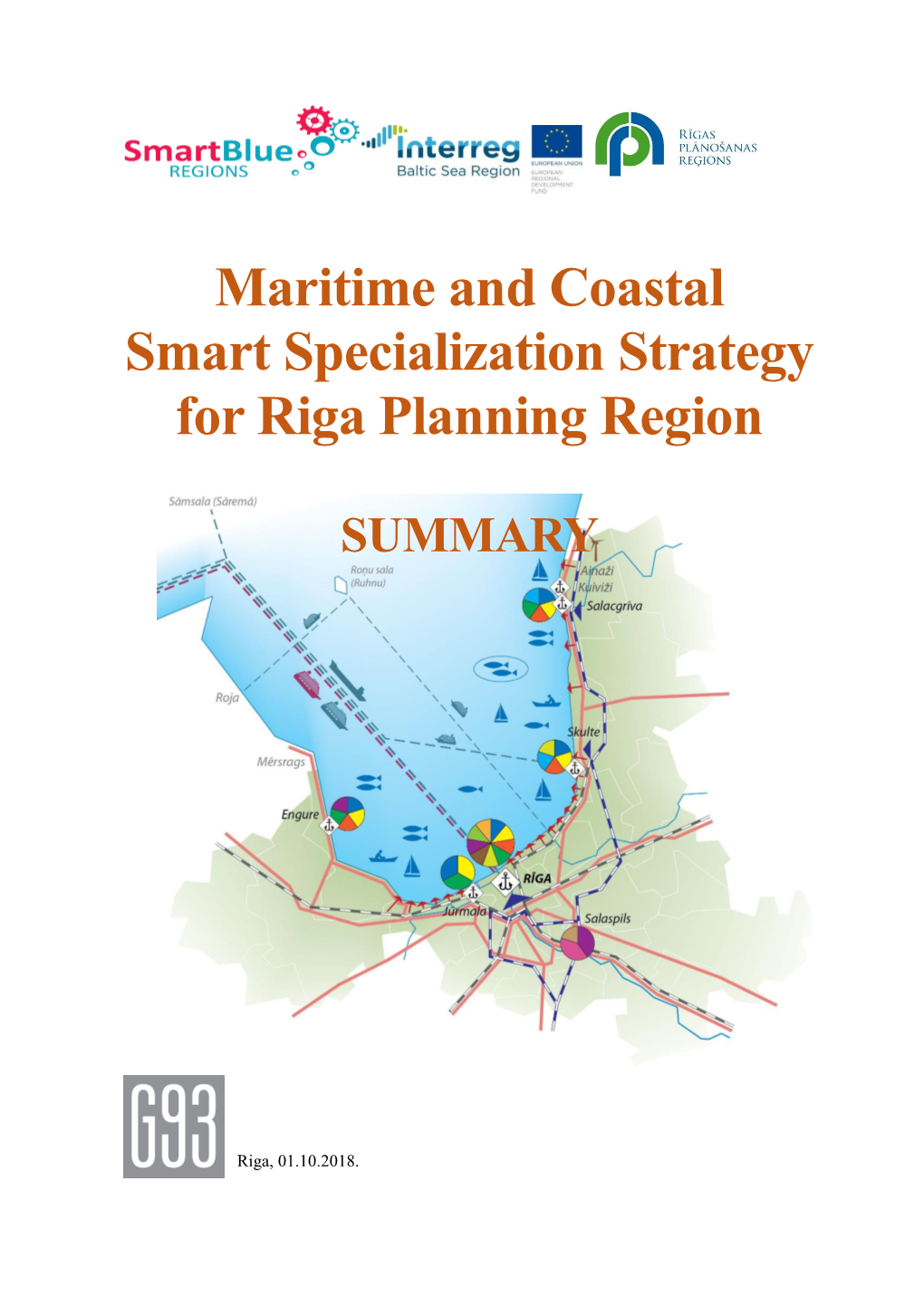 Maritime and Coastal Smart Specialization Strategy for Riga Planning Region