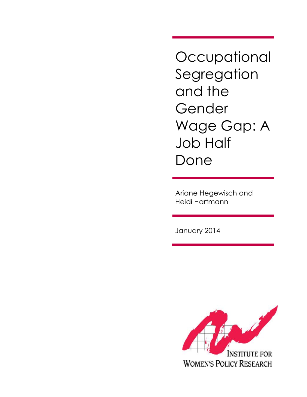 Occupational Segregation and the Gender Wage Gap