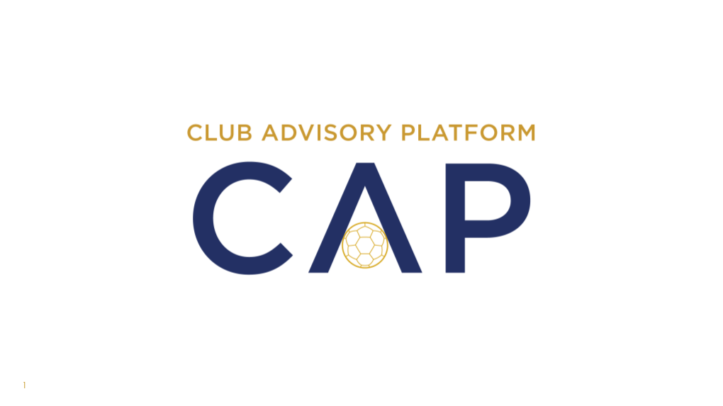 Presentation Online Club Advisory Platform