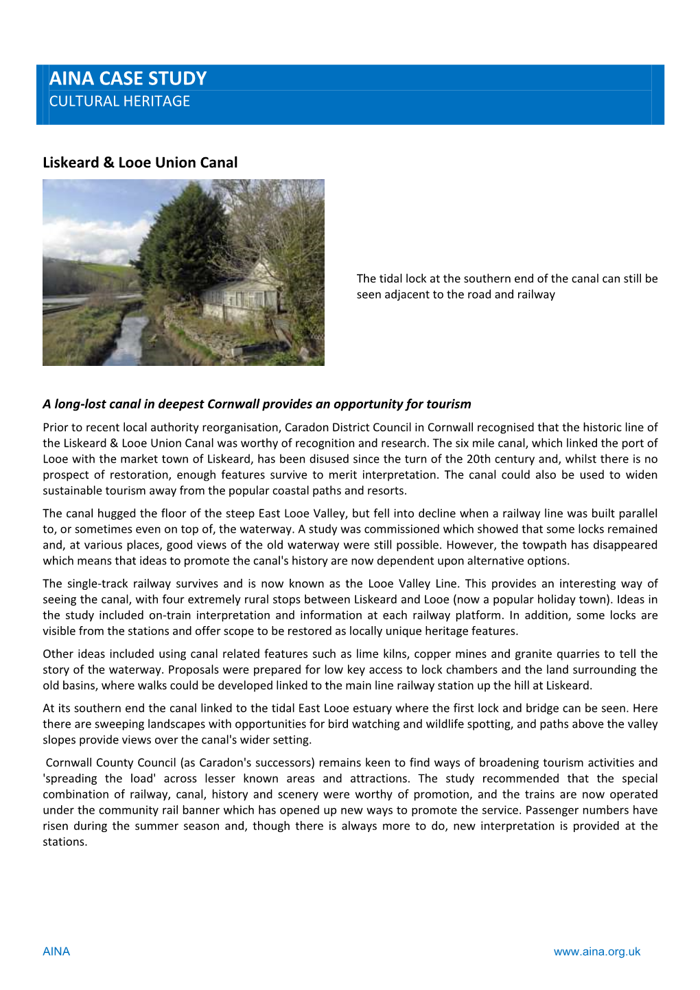 Liskeard & Looe Union Canal