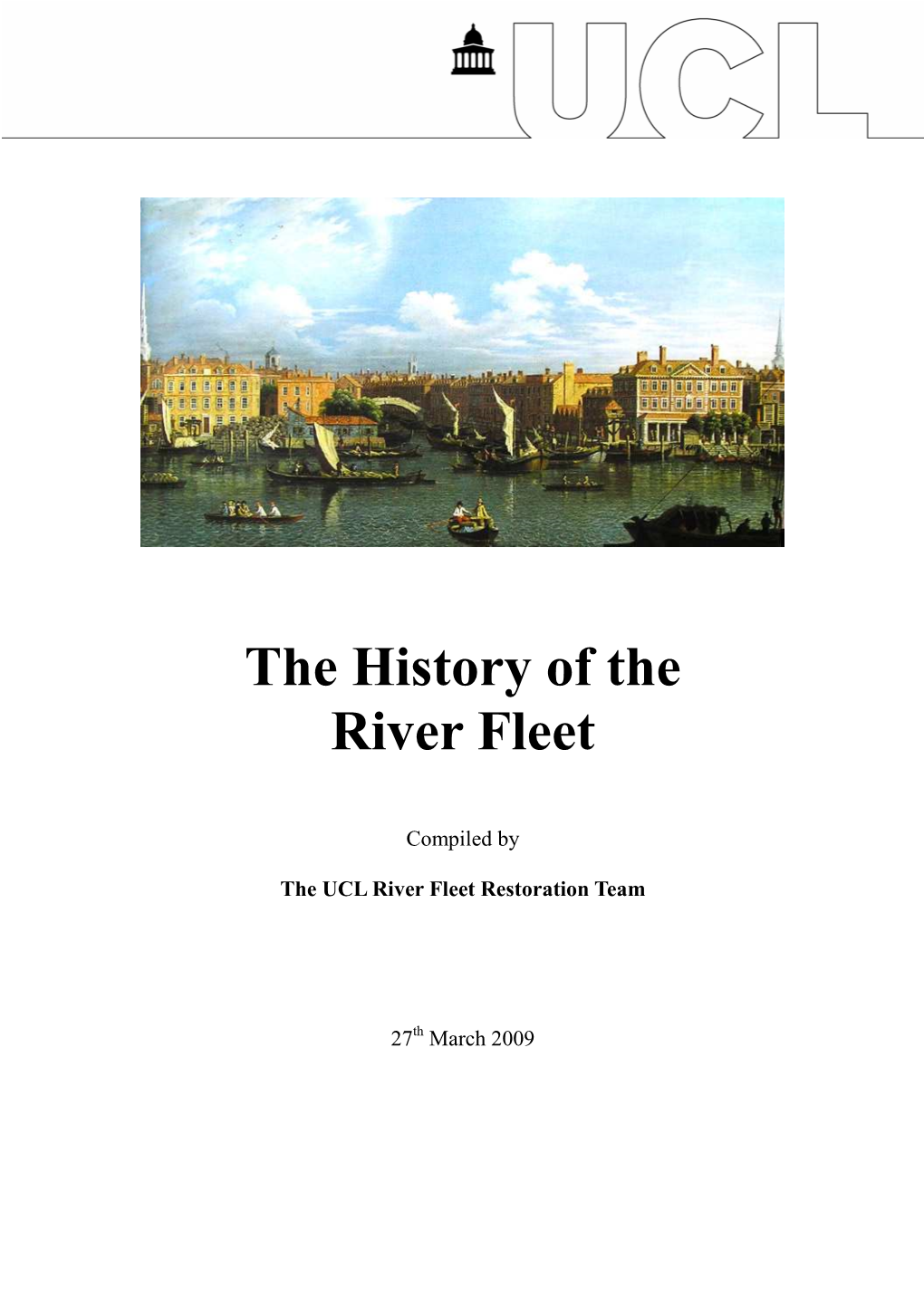 History of the River Fleet