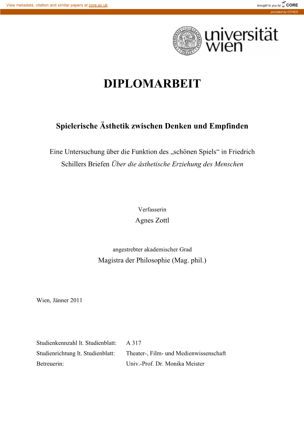 Diplomarbeit