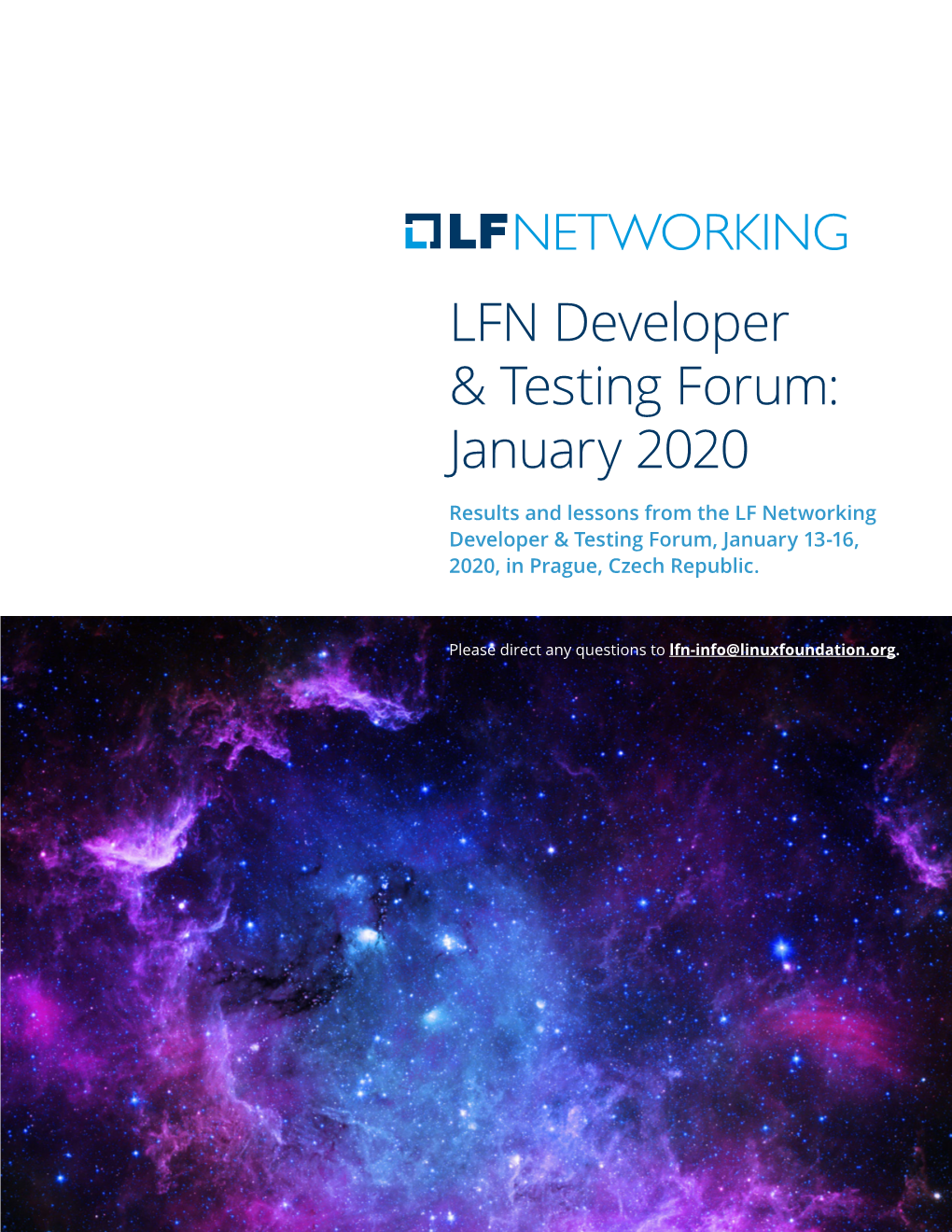 LFN Developer & Testing Forum: January 2020