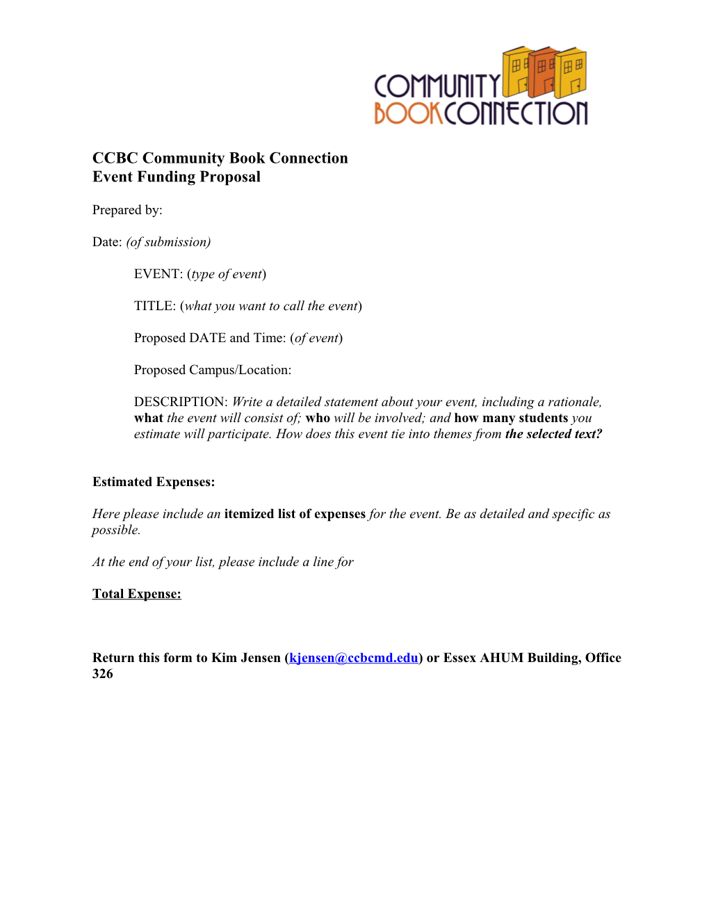 CCBC Community Book Connection