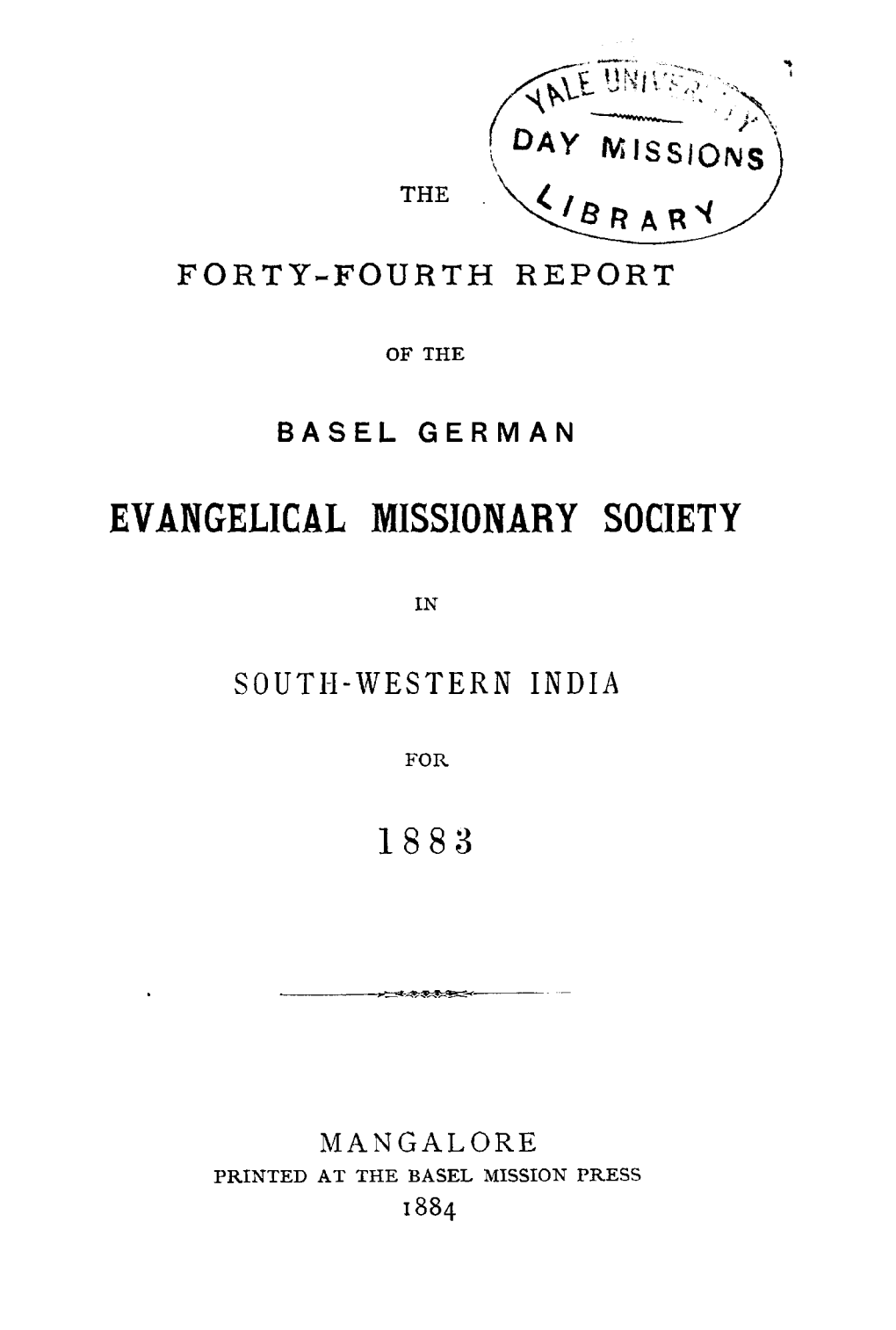 Evangelical Missionary Society