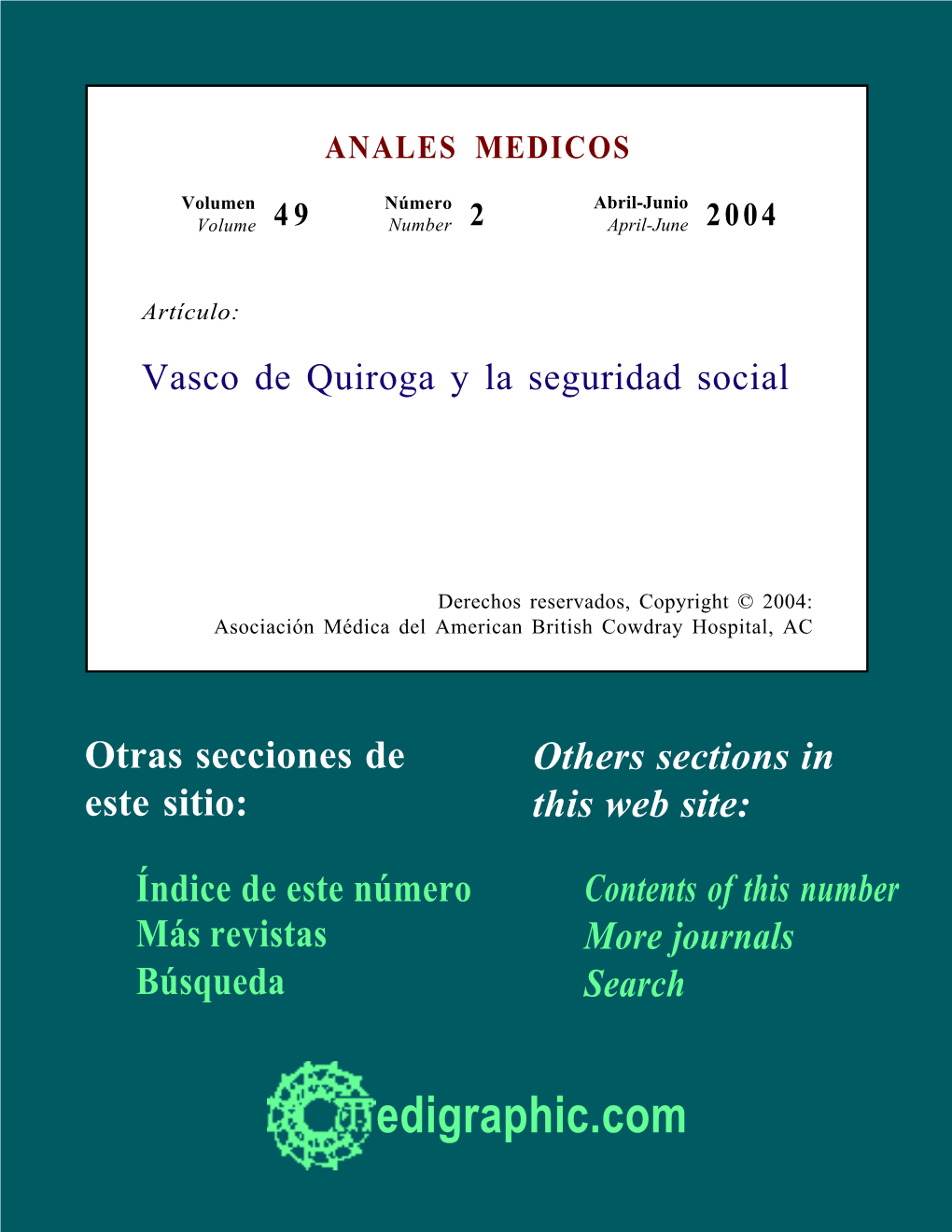 Vasco De Quiroga Y La Seguridad Social