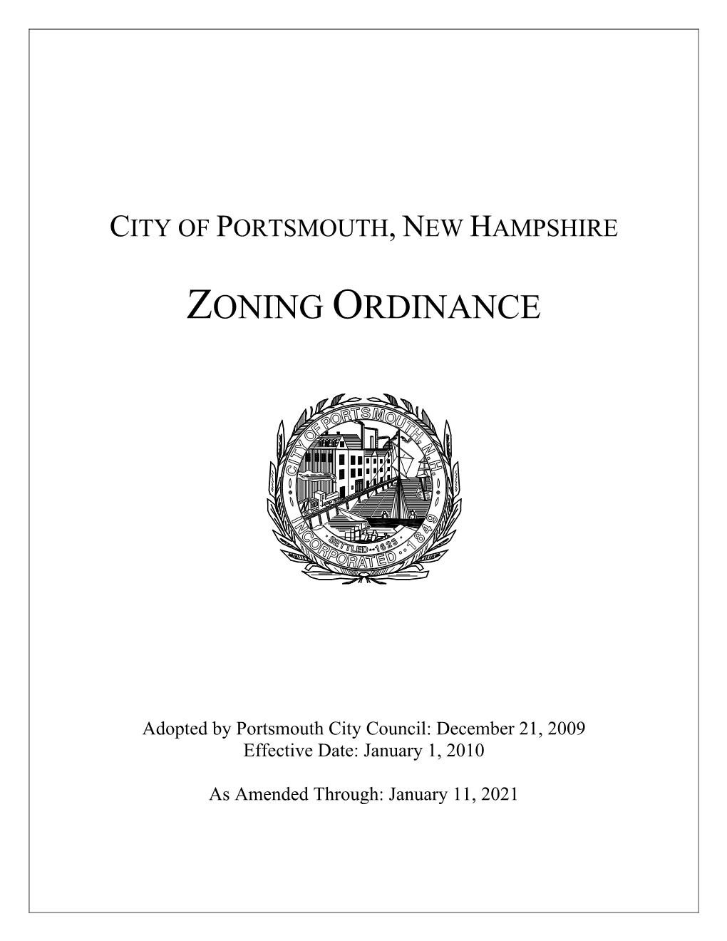 Zoning Ordinance