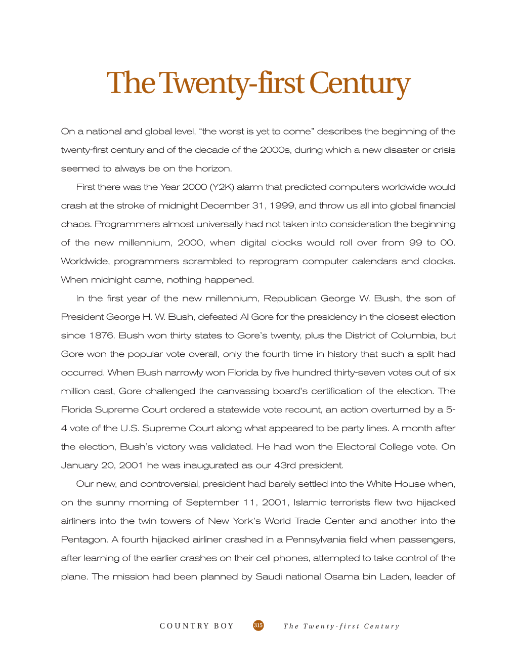 Thetwenty-Firstcentury