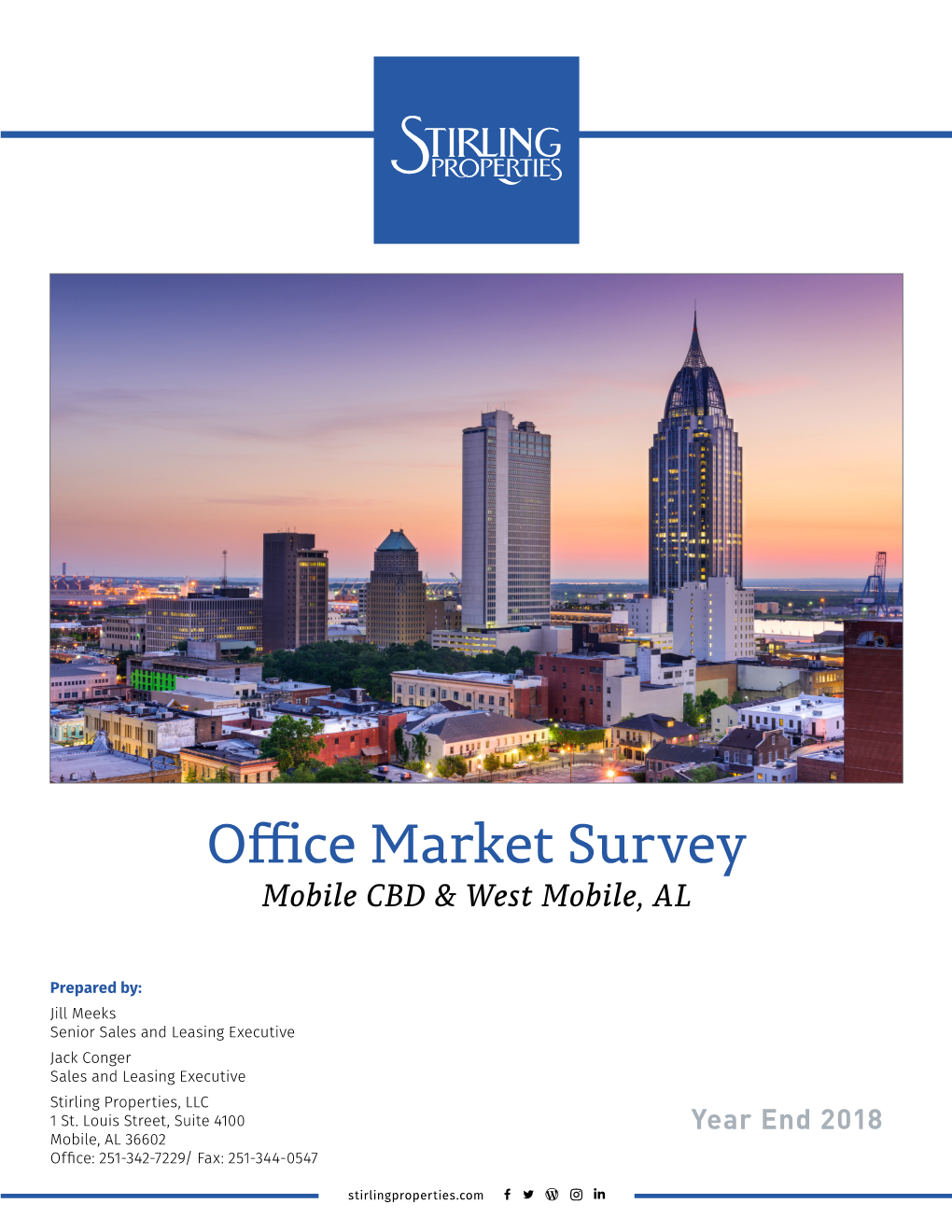 Office Market Survey Mobile CBD & West Mobile, AL