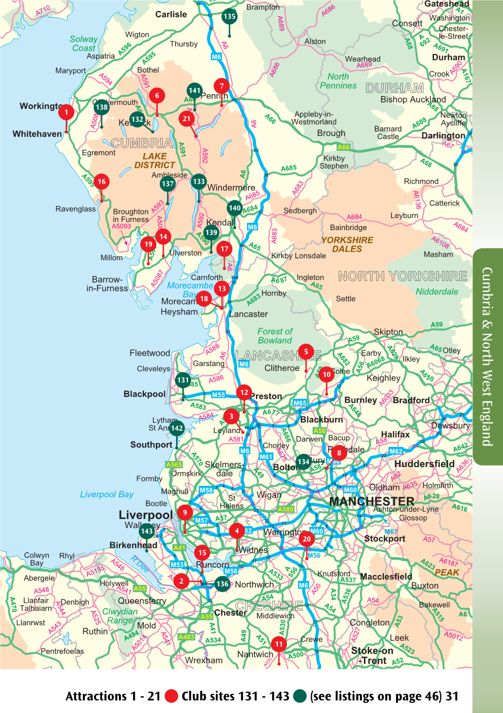 Cumbria & North W Est England